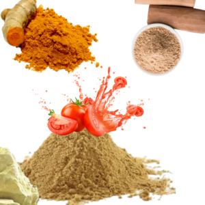 मुल्तानी मिट्टी , चंदन पाउडर, हल्दी & टमाटर<br>Multani Mitti, Sandalwood Powder, Turmeric & Tomato